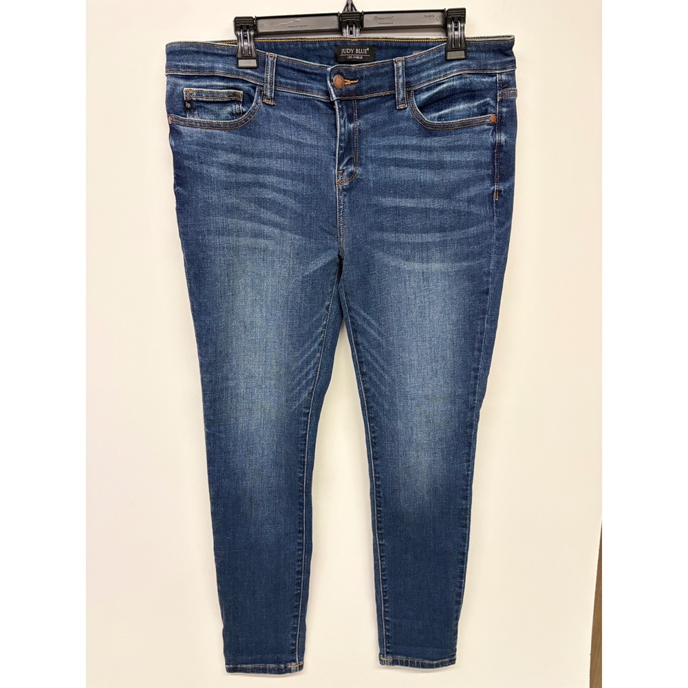 Judy Blue Classic Skinny Boot Ready Jeans 15/32 Blue Medium‎ Wash Denim Normcore
